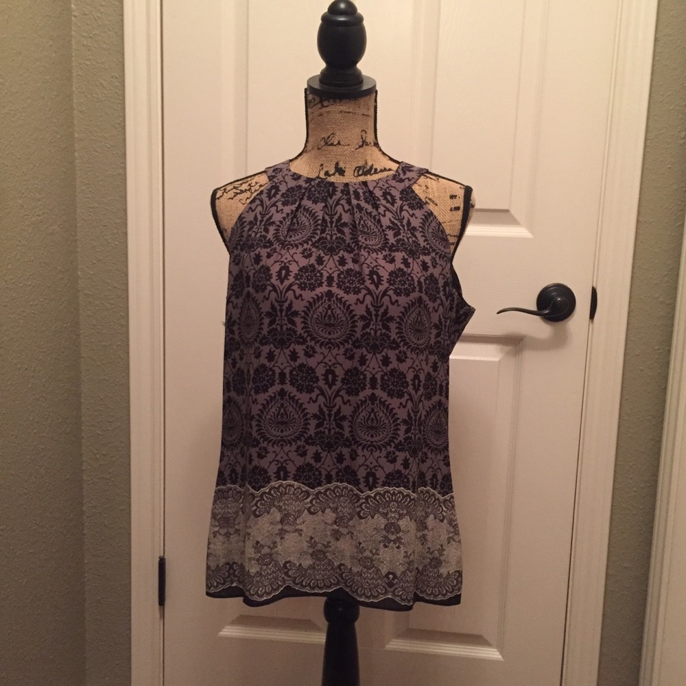 Violet + Claire sleeveless blouse